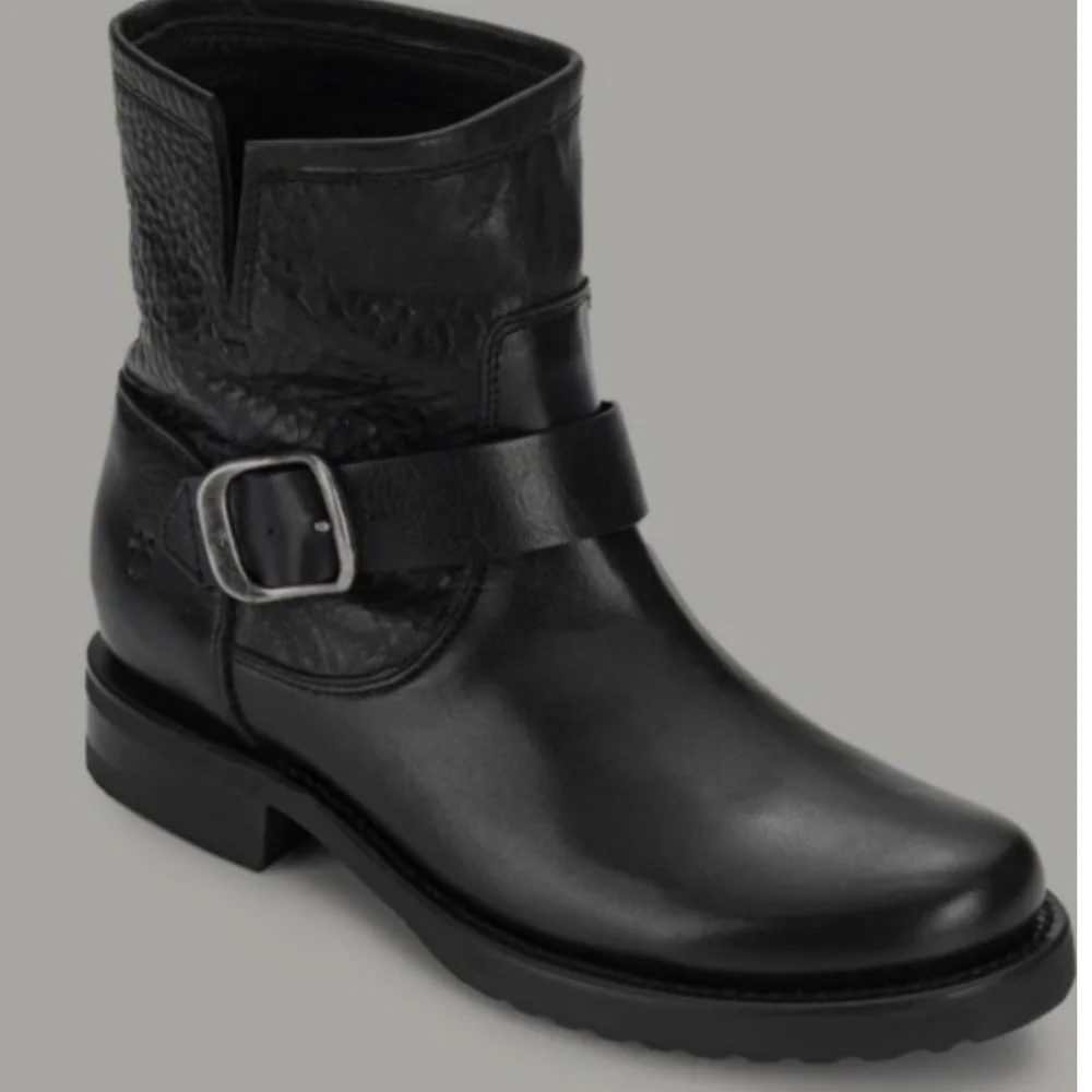 Frye Veronica Moto ankleboot 6 1/2 - Picture 6 of 7